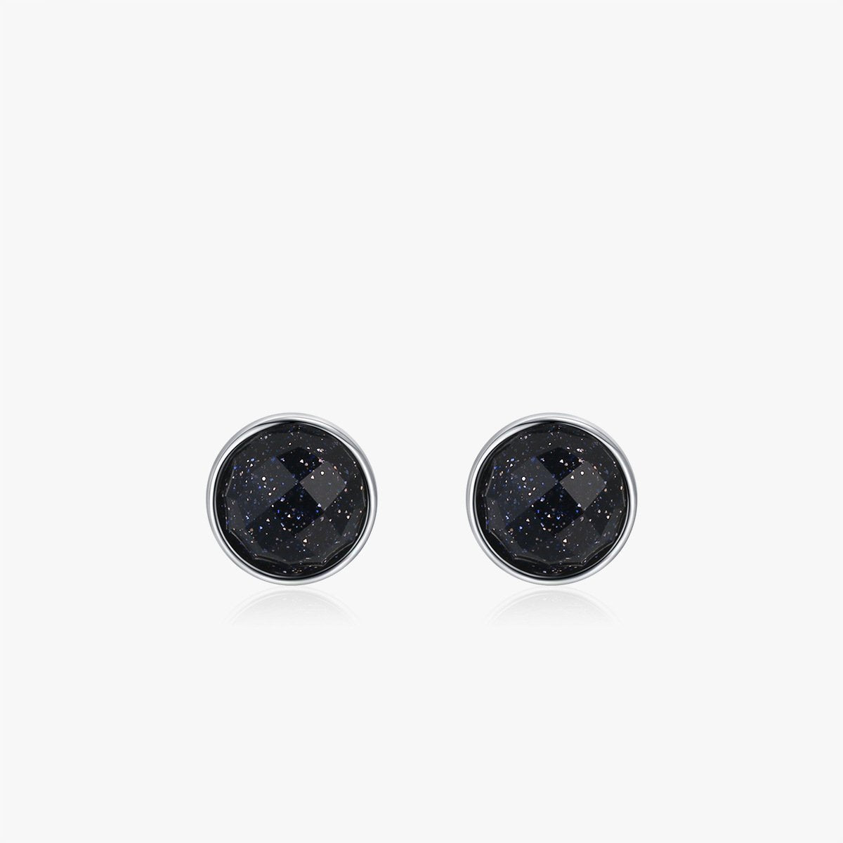 Lavendy Galaxy Round Studs