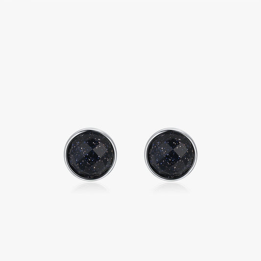 Lavendy Galaxy Round Studs