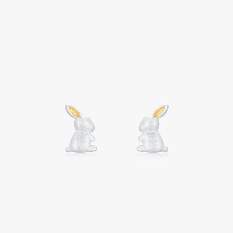 Lavendy Bunny Studs