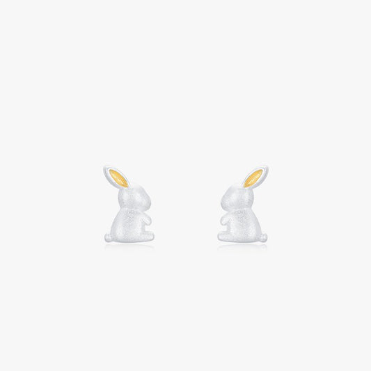 Lavendy Bunny Studs