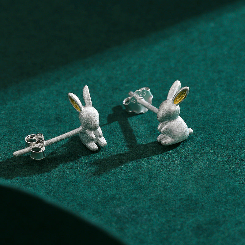 Lavendy Bunny Studs
