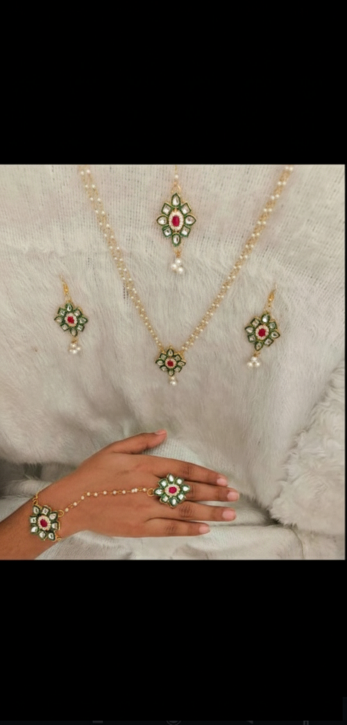 Bridal Jewelry Set – Necklace, Ring, Earrings & Bracelet