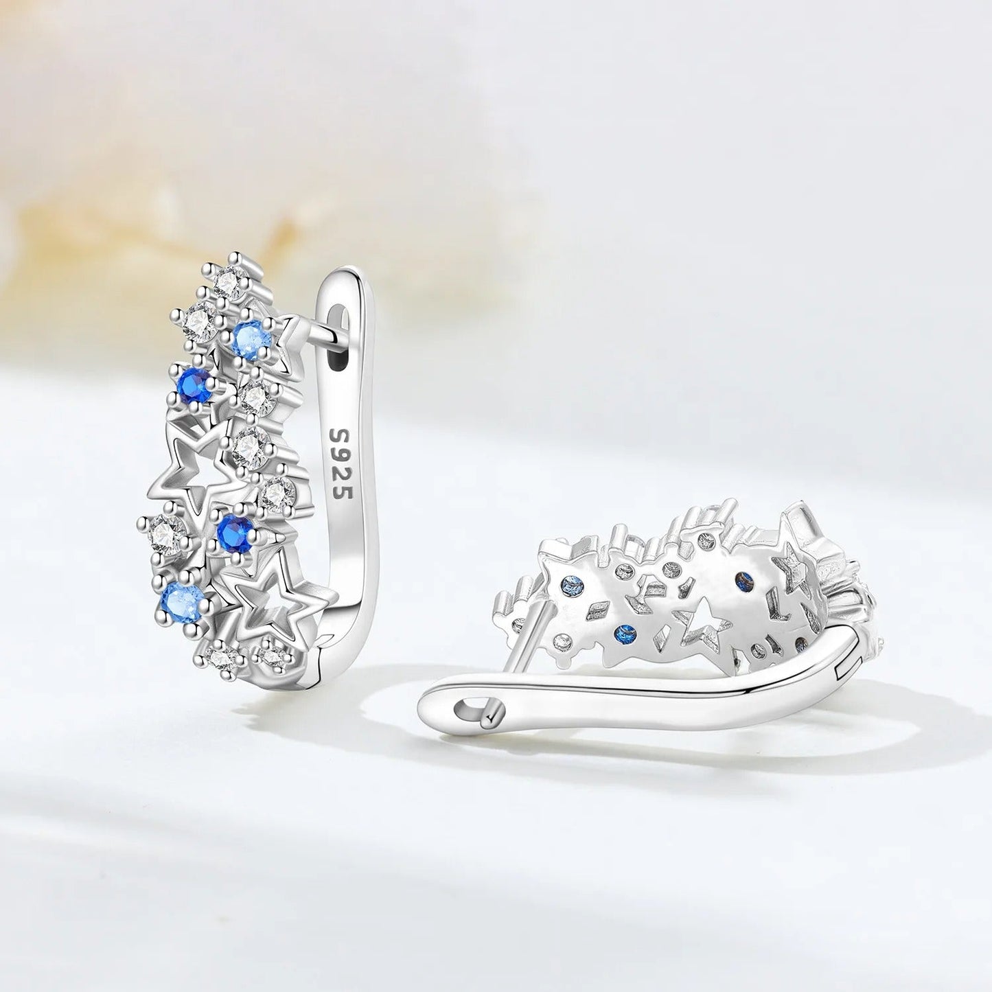 Blue Star River Earrings Women